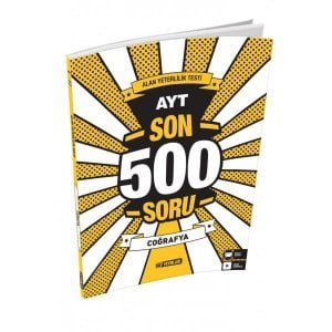 Hız Yayınları AYT COĞRAFYA Soru Bankası - Son 500