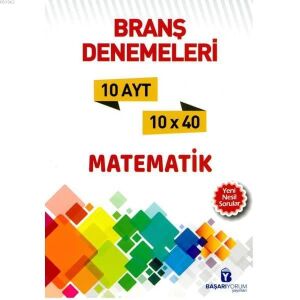 BAŞARIYORUM AYT AYT MATEMATİK DENEMESİ