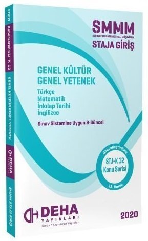 DEHA SMMM STAJ GENEL KÜLTÜR GENEL YETENEK