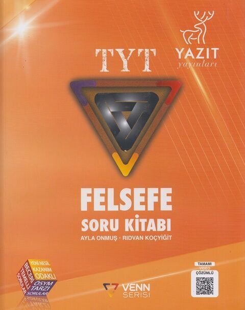 YAZIT TYT FELSEFE VENN SERİSİ SORU KİTABI