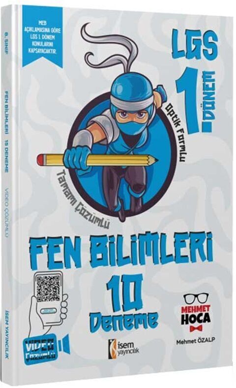 2023 İSEM LGS 1. DÖNEM FEN BİLİMLERİ 10 BRANŞ DENEME