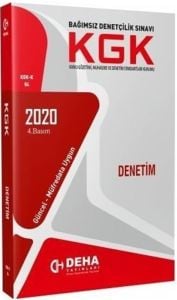 DEHA SMMM KGK DENETİM KONU KİTABI