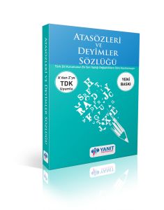 YANIT ATASÖZLERİ VE DEYİMLER SÖZLÜĞÜ - YENİ
