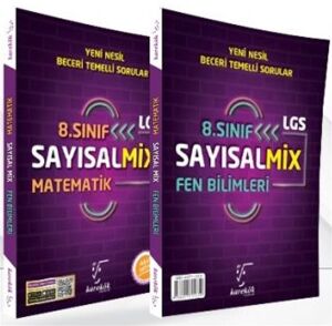 Karekök Yayınları 8.Sınıf Lgs Sayısal Mix Matematik Ve Fen Bilimleri