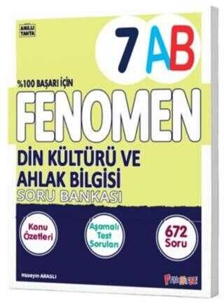 FENOMEN 7.SINIF DİN KÜLTÜRÜ VE AHLAK BİLGİSİ KONU ÖZETLİ SORU BANKASI (A B)