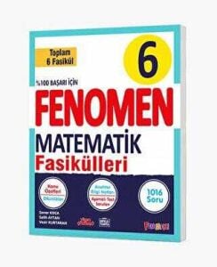 GAMA FENOMEN 6.SINIF SINIF MATEMATİK FASİKÜL SETİ (1-2-3-4-5.6 SINIF İADESİ