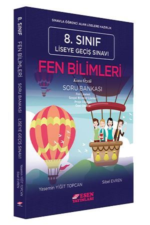 ESEN 8.SINIF LGS FEN BİLİMLERİ KONU ÖZETLİ SORU BANKASI