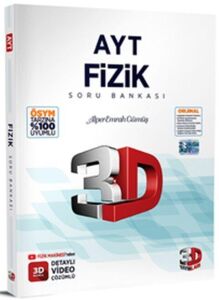 3d Yeni Güncel Basım AYT Fizik Soru ve TYT Fizik Taktik Soru 2 li Set