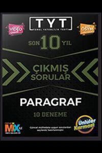 ÜNLÜLER KARMASI TYT  PARAGRAF TIPKI BASIM 10 KARMA DENEME (2012-2021)