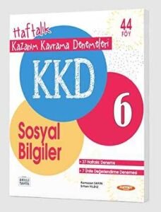 KURMAY 6.SINIF SOSYAL BİLGİLER HAFTALIK KAZANIM KAVRAMA DENEMELERİ (44 FASİKÜL)