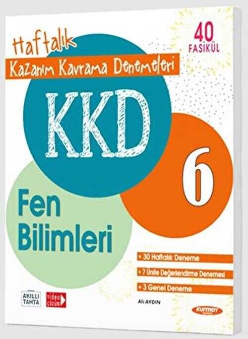 KURMAY 6.SINIF FEN BİLİMLERİ HAFTALIK KAZANIM KAVRAMA DENEMELERİ (42 FASİKÜL)