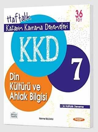 KURMAY 7.SINIF DİN KÜLTÜRÜ VE AHLAK BİLGİSİ HAFTALIK KAZANIM KAVRAMA DENEMELERİ (36.SINIF