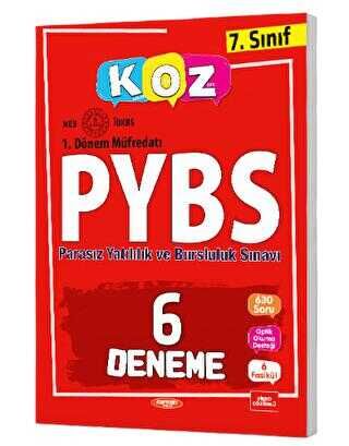 KURMAY 7 KOZ PARASIZ YATILILIK VE BURSLULUK SINAVI (6 DENEME) (İADESİZ)