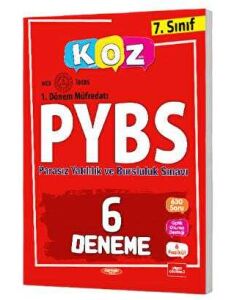 KURMAY 7 KOZ PARASIZ YATILILIK VE BURSLULUK SINAVI (6 DENEME) (İADESİZ)