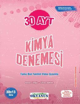 Okyanus Yayınları Ayt 30 Kimya Denemesi