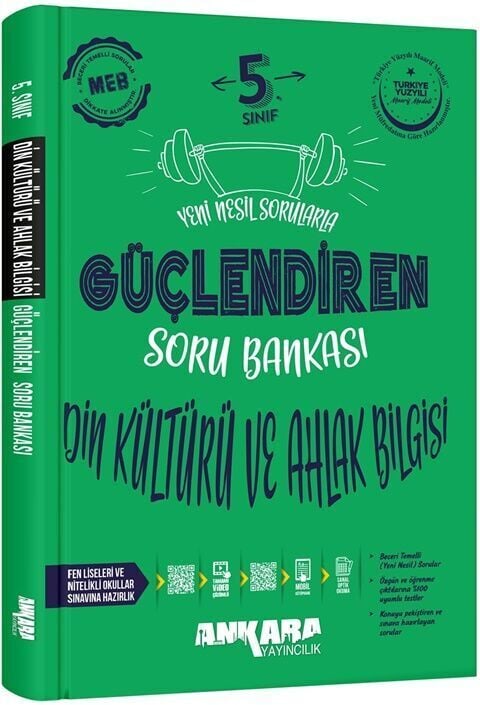 ANKARA 5.SINIF DİN KÜLTÜRÜ BİLGİSİ GÜÇLENDİREN SORU BANKASI