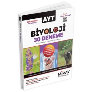 MİRAY AYT BİYOLOJİ 30 DENEME (2023'E ÖZEL)