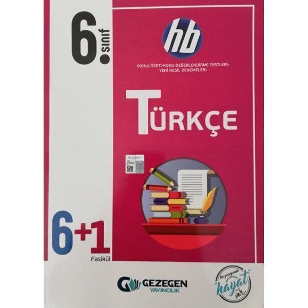 GEZEGEN 6.SINIF HB SERİSİ HEPSİ BURADA TÜRKÇE (6+1 FASİKÜL)