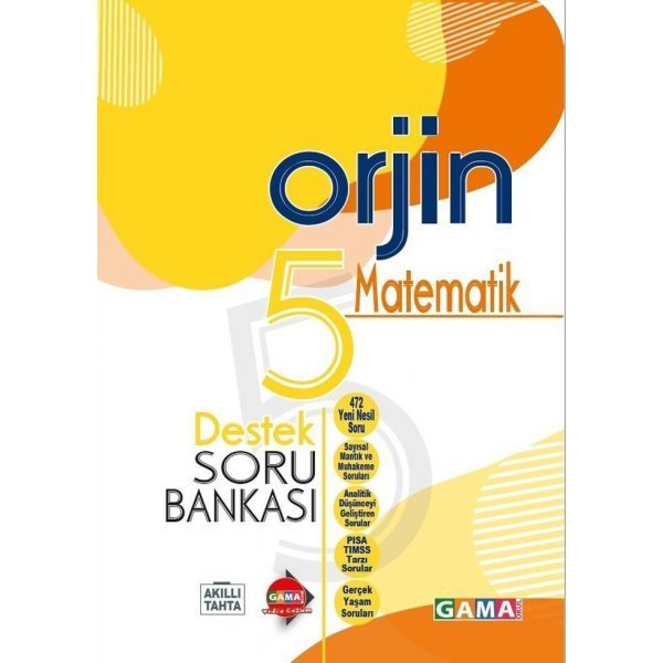 GAMA 5.SINIF ORJİN MATEMATİK DESTEK SORU BANKASI