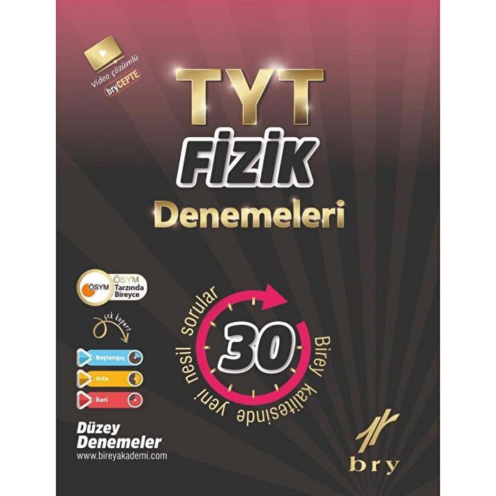 BİREY TYT - BRANŞ DENEMELERİ - FİZİK (30 LU)