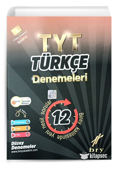 BİREY TYT - BRANŞ DENEMELERİ - TÜRKÇE (12 Lİ)
