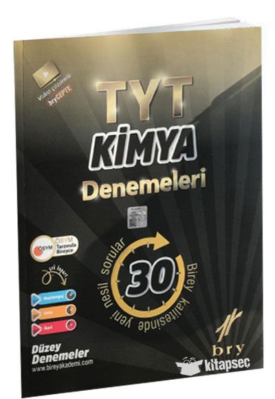 BİREY TYT - BRANŞ DENEMELERİ - KİMYA (30 LU)