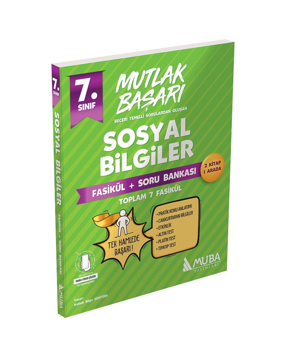 MUBA MB 7.SINIF SOSYAL BİLGİLER FASİKÜL+SORU BANKASI 2024