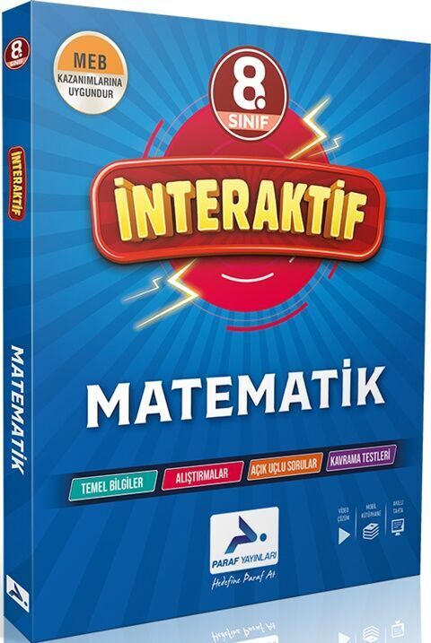 PARAF 8.SINIF İNTERAKTİF MATEMATİK SORU BANKASI