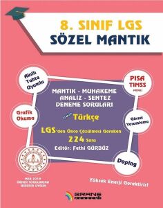 BRANŞ AKADEMİ 8.SINIF SÖZEL MANTIK DENEME 2018-2019