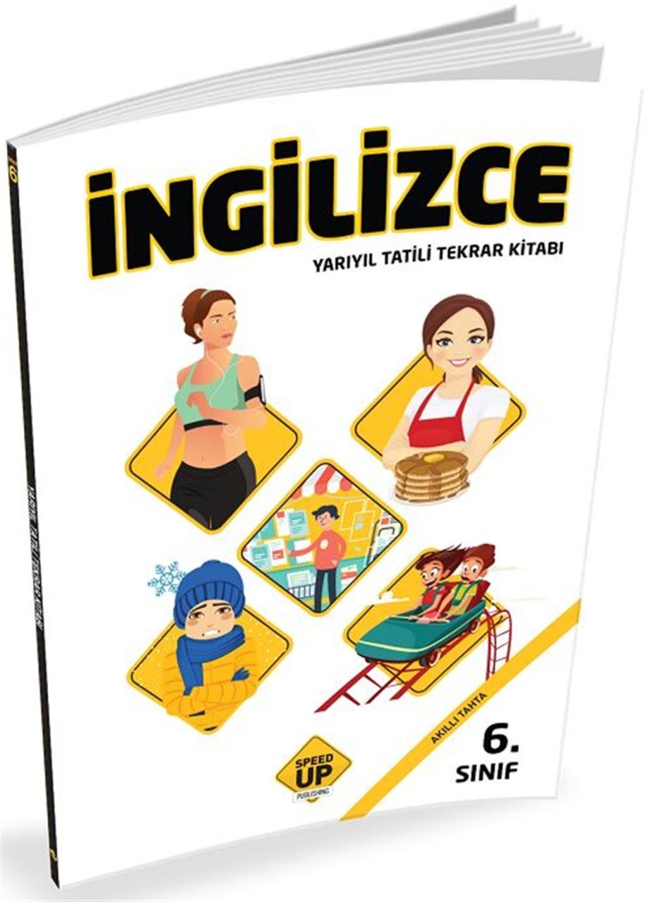 Speed Up Yayınları 6.SINIF YARIYIL TATİLİ TEKRAR KİTABI Yarıyıl Tatili Tekrar Kitabı