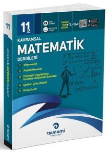 Tsunami Yayınları 11. Sınıf Kavramsal Matematik Dergileri (4 Dergi)