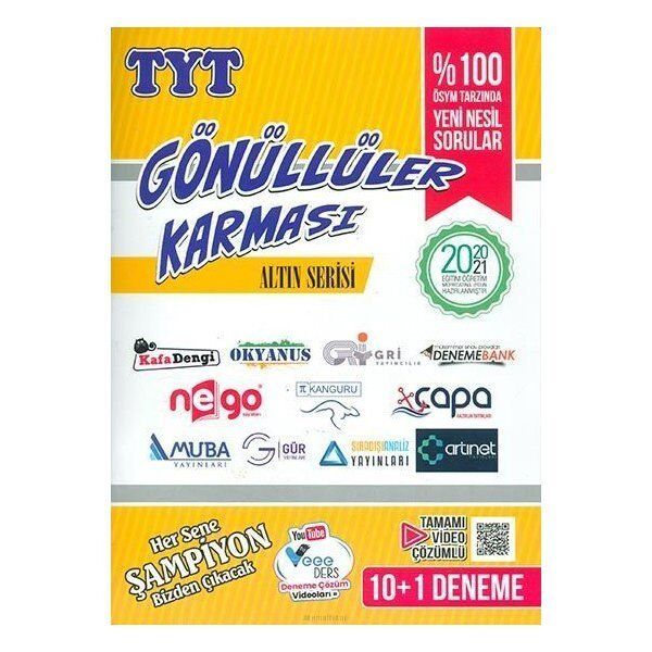 Tyt Altın Serisi Gönüllüler Karması Deneme - 2021