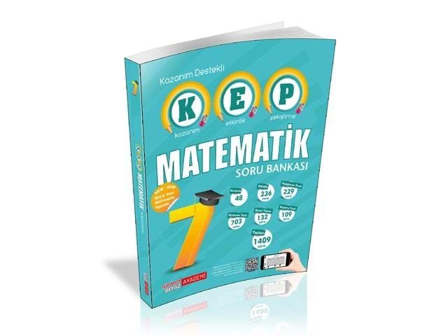 Kırmızı Beyaz Akademi 7. Sınıf Kep Matematik Soru Bankası