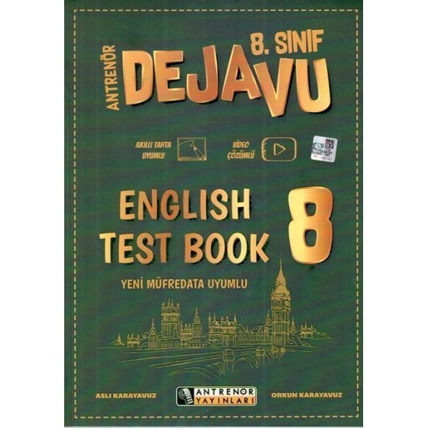 ANTRENÖR 8.SINIF DEJAVU ENGLISH TEST BOOK SORU BAN