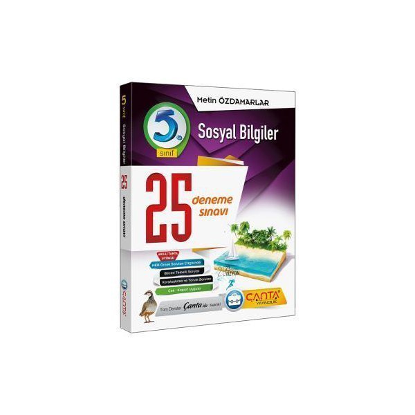 ÇANTA 5.SINIF DENEME 25 SOSYAL BİLGİLERİ