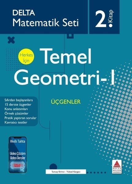 Delta Kültür Yayınevi Matematik Seti 2 (Herkes İçin Temel Geometri 1)