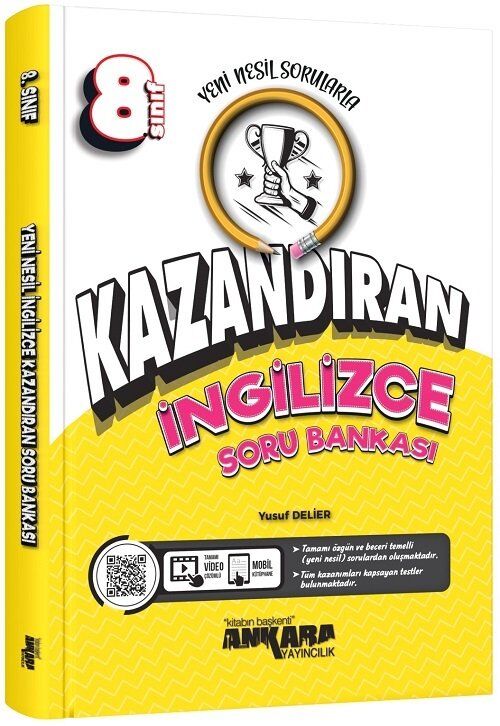 Ankara 8.Sınıf İngilizce Kazandıran  Soru Bankası