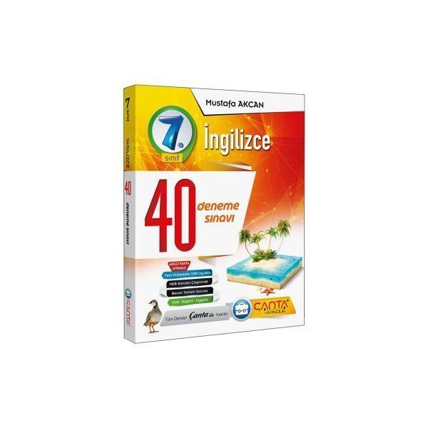 ÇANTA 7.SINIF DENEME 40 İNGİLİZCE