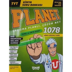 Uzman Yayınları TYT KİMYA Soru Bankası - Temel ve Orta Düzey