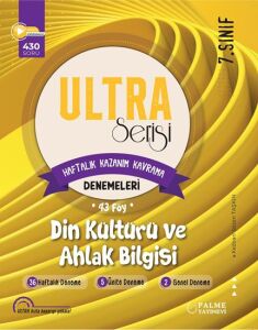 PALME 7.SINIF DİN KÜLTÜRÜ ULTRA HAFTALIK KAZANIM KAVRAM DENEMELERİ