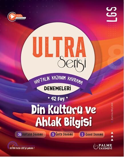 PALME 8.SINIF ULTRA SERİSİ DİN KÜLTÜRÜ VE AHLAK BİLGİSİ DENEMELERİ