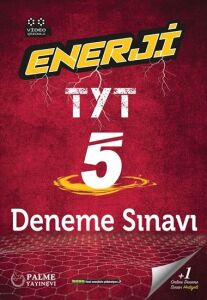 Palme Yayınları Enerji Tyt 5 Deneme Sınavı 2021 Nisan Basım