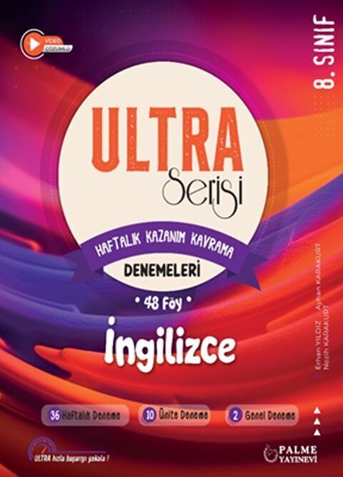 PALME 8.SINIF ULTRA SERİSİ İNGİLİZCE DENEMELERİ