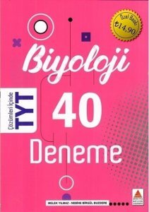 Delta Kültür Yayınevi TYT Biyoloji 40 Deneme