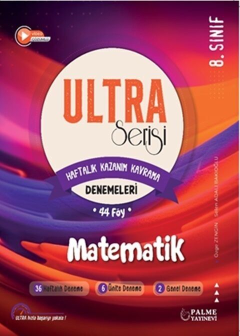 PALME 8.SINIF ULTRA SERİSİ MATEMATİK DENEMELERİ