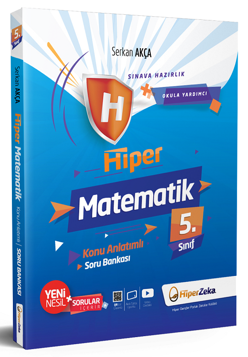 HİPERZEKA 5.SINIF HİPER MATEMATİK SERKAN AKÇA KA-SB (49,90)