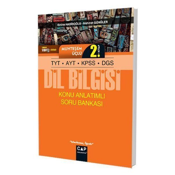 ÇAP TYT AYT MUHTEŞEM 3 LÜ 2.KİTAP DİLBLG KA SB 2019 20