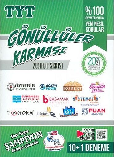 TYT ZÜMRÜT SERİSİ GÖNÜLLÜLER KARMASI DENEME - 2021