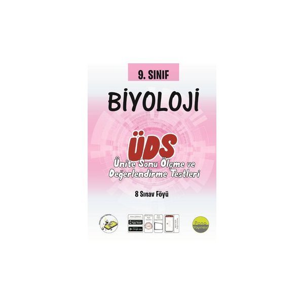 Pano Yayınevi 9.Sınıf Biyoloji Ünite Değerlendirme Sınavı (8 Sınav)