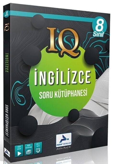 PARAF 8.SINIF IQ İNGİLİZCE SORU KÜTÜPHANESİ